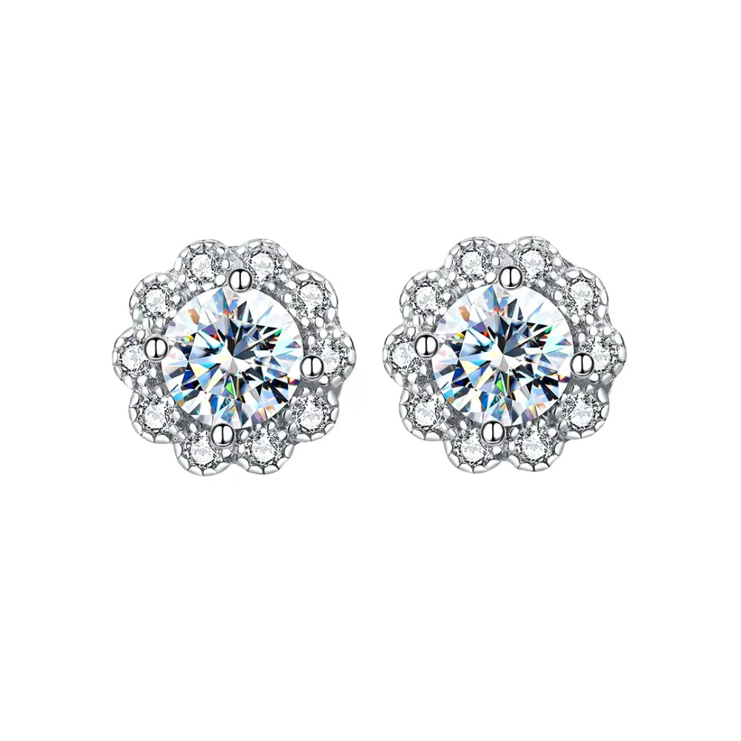 Byron Halo Earrings