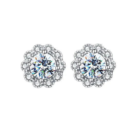 Byron Halo Earrings