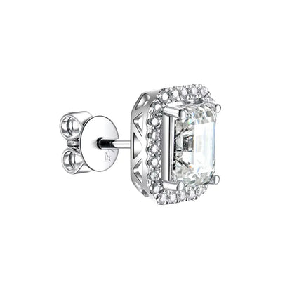 Mary Emerald Cut Earrings